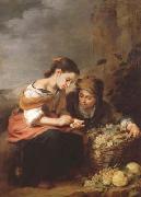 Bartolome Esteban Murillo The Little Fruit Seller (mk08) china oil painting artist